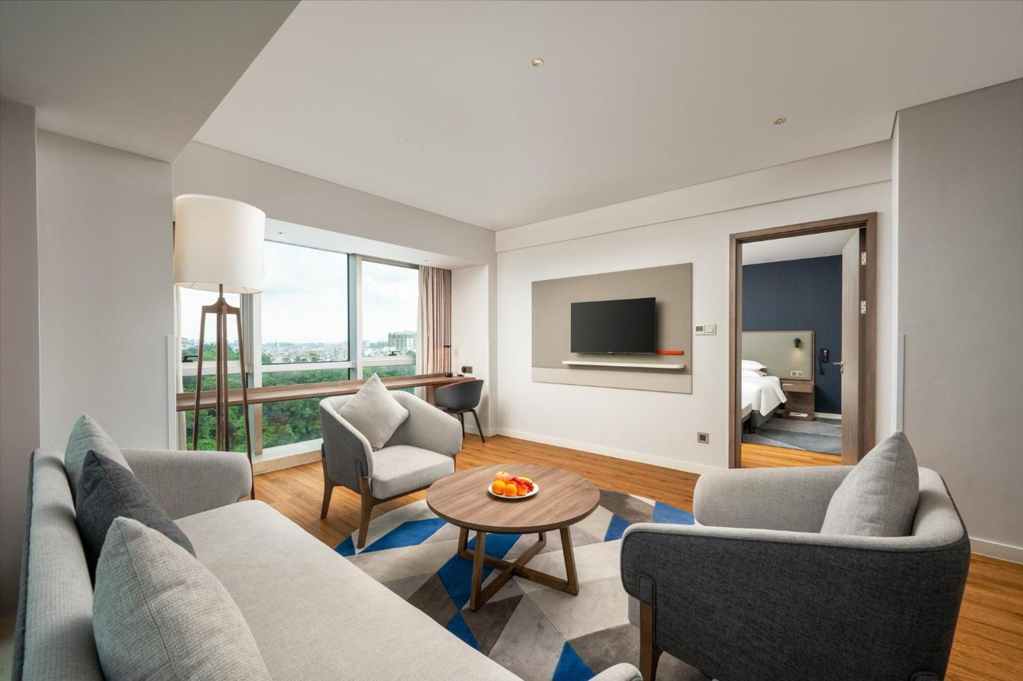 Holiday Inn Express Jiangmen Jianghai By Ihg Exterior foto